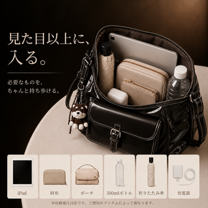 【数量限定色】SUKUMO™ スマート整理バッグ見た目だけじゃない、使いやすさも。