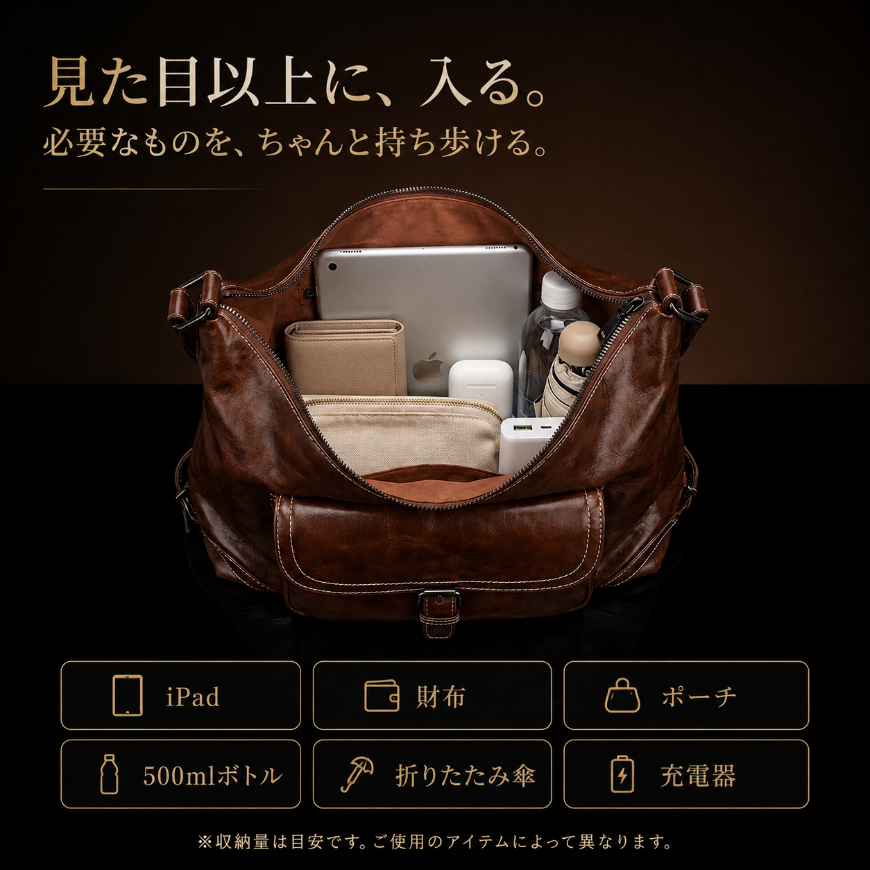 【数量限定色】SUKUMO™ スマート整理バッグ見た目だけじゃない、使いやすさも。