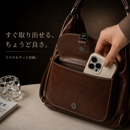【数量限定色】SUKUMO™ スマート整理バッグ見た目だけじゃない、使いやすさも。
